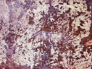 Image showing paint rusty metal