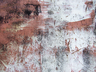 Image showing paint rusty metal