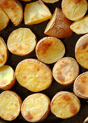 Image showing Baked potatoes