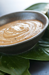 Image showing Green tea scrub