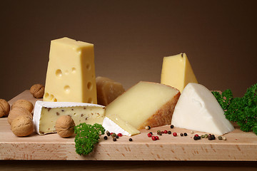 Image showing Cheese variety