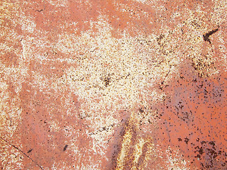 Image showing rusty metallic surface