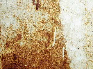 Image showing rusty metallic surface 