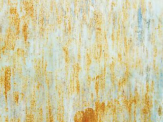 Image showing rusty metallic surface