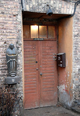 Image showing Door in Vilnius