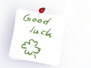 Image showing good luck