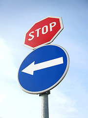 Image showing Traffic signs