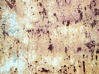 Image showing rusty old metal