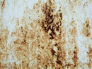 Image showing rusty scratched metal