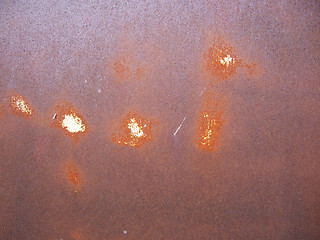 Image showing spotted rusty metal