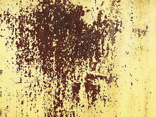 Image showing rusty metallic surface