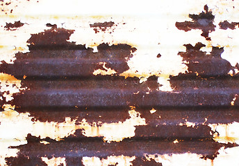 Image showing rusty scratched surface