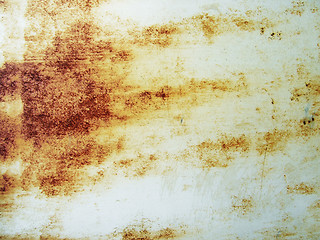 Image showing rusty metallic wall