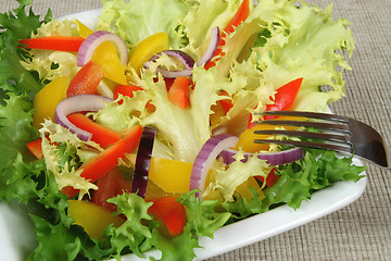 Image showing Colorful vegetables