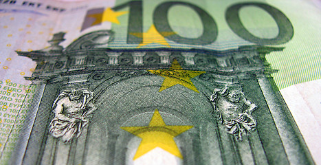 Image showing 100 Euro banknote