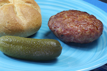 Image showing Fried meatball