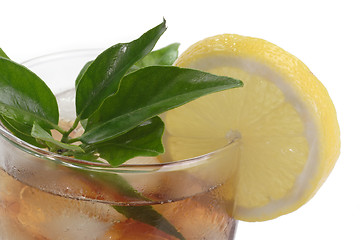 Image showing Lemon ice tea