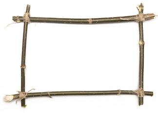 Image showing twig frame