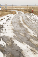 Image showing winter road