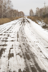 Image showing winter road