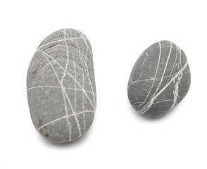 Image showing pebbles over whites