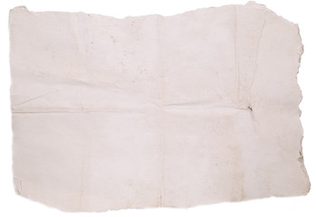 Image showing old torn paper