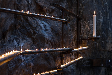 Image showing Temmpeliaukio Church, Helsinki, Finland (detail)