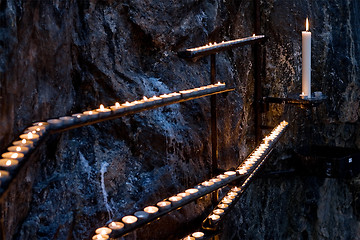 Image showing Temmpeliaukio Church, Helsinki, Finland (detail)