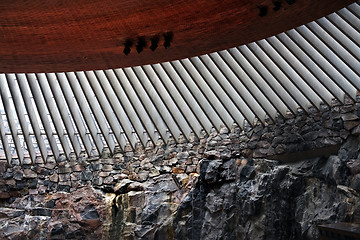 Image showing Temmpeliaukio Church, Helsinki, Finland