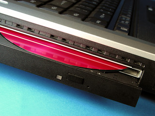 Image showing Laptop CD driver