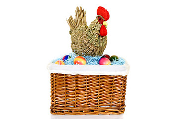 Image showing Easter basket