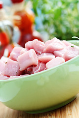 Image showing raw pork