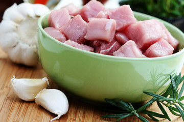 Image showing raw pork