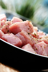 Image showing raw pork