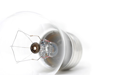Image showing lightbulb highkey macro