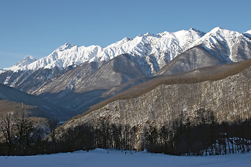 Image showing panorama of North Caucasus