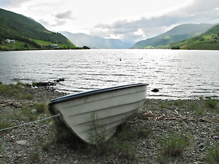 Image showing boat on shore