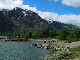 Image showing Gjende lake