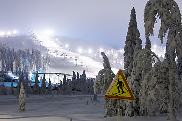 Image showing ski resort