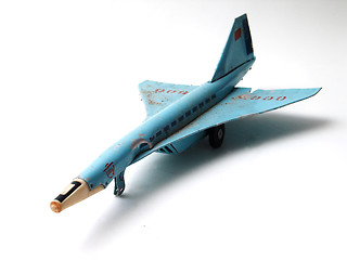 Image showing old toy plane