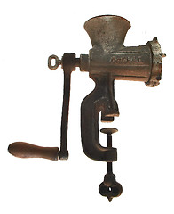 Image showing old meat grinder