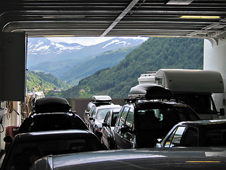 Image showing inside of the ferry