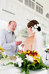 Image showing Bride and groom