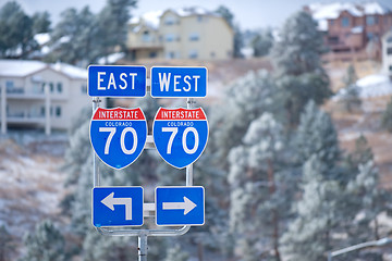 Image showing Colorado interstate