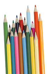 Image showing colour pencils