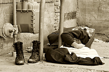 Image showing homeless