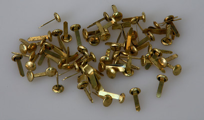 Image showing brass fastener