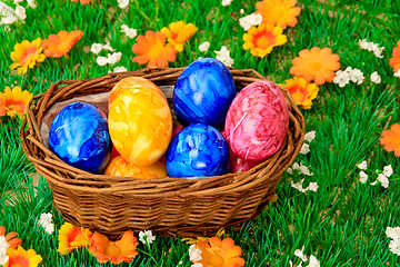 Image showing Easter eggs