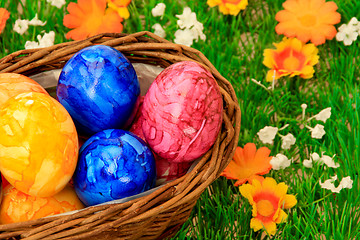 Image showing Easter eggs