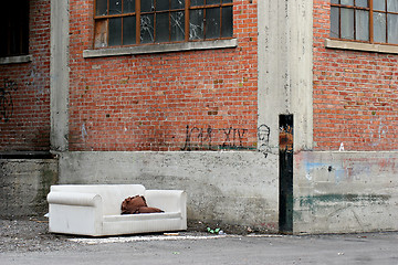 Image showing homeless living room